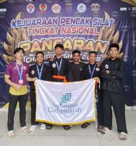 Mahasiswa Universitas Darunnajah Raih 4 Medali di Kejuaraan Pencak Silat Nasional 2025