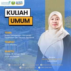 Kaprodi PIAUD Menjadi Pembicara dalam Kuliah Umum Persiapan UAS Ganjil Universitas Darunnajah