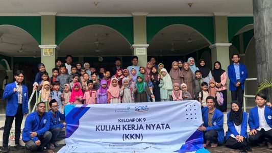 Kelompok 9 KKN Universitas Darunnajah Gelar Pembukaan Bersama Warga Petukangan Utara