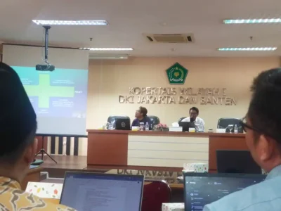Dosen Fakultas Agama Islam Mengikuti Kegiatan Bimbingan Teknis Penulisan Karya Ilmiah Dosen Ptkis Di Lingkungan Kopertais Wilayah I Dki Jakarta Dan Banten Aula 1 Kopertais Wilayah I Dki Jakarta Dan Banten