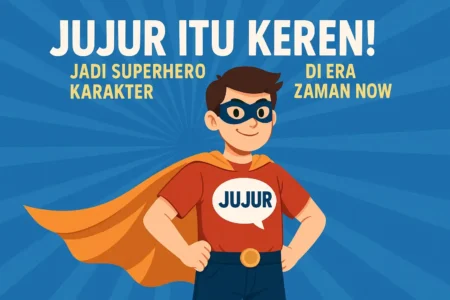 Jujur Itu Keren! Jadi Superhero Karakter di Era Zaman Now