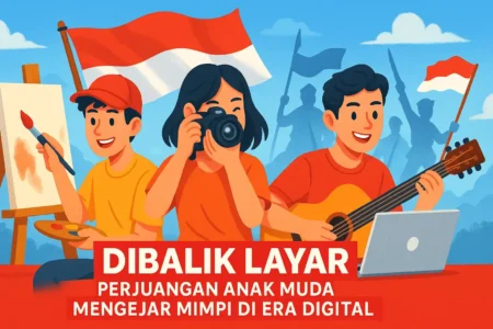 “Dibalik Layar: Perjuangan Anak Muda Mengejar Mimpi di Era Digital”