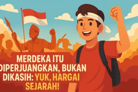 “Merdeka Itu Diperjuangkan, Bukan Dikasih: Yuk, Hargai Sejarah!”
