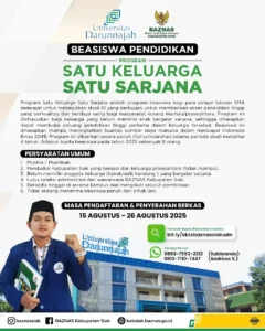 BAZNAS Siak dan Universitas Darunnajah Luncurkan Beasiswa “Satu Keluarga Satu Sarjana”