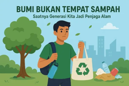 Bumi Bukan Tempat Sampah Saatnya Generasi Kita Jadi Penjaga Alam