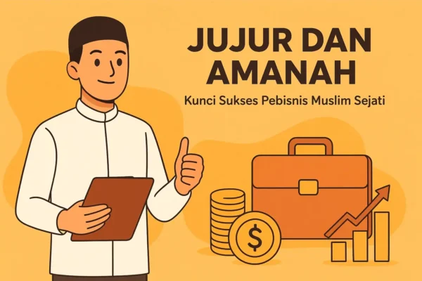 Jujur dan Amanah Kunci Sukses Pebisnis Muslim Sejati