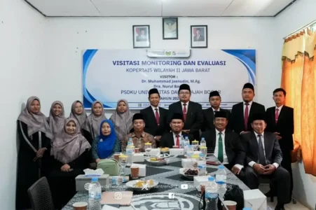 Visitasi Monitoring dan Evaluasi: Kopertais Wilayah II Ke PSDKU Universitas Darunnajah