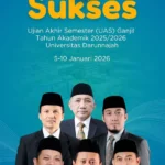 Selamat dan Sukses untuk Ujian Akhir Semester (UAS) Ganjil 2025/2026