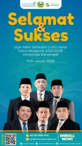 Selamat dan Sukses untuk Ujian Akhir Semester (UAS) Ganjil 2025/2026