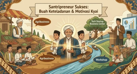 Peran Kyai sebagai Figur Pembentuk Jiwa Entrepreneur Santri: Studi Fenomenologis tentang Keteladanan dan Motivasi.