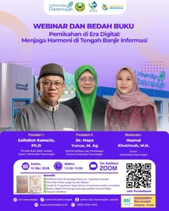 Sakinah Family Center Gelar Webinar dan Bedah Buku “Pernikahan di Era Digital: Menjaga Harmoni di Tengah Banjir Informasi”
