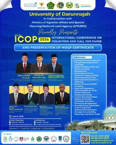 Universitas Darunnajah Gelar The 4th ICOP 2026, Perkuat Kolaborasi Global dalam Pengembangan Pesantren dan Tata Kelola Wakaf
